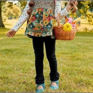 Matilda Jane, sz 4, black Moonlit Lane Legging